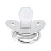 Stylish Silver Baby Pacifier Clip Set - Pollutant-Free Ergonomic Design & DIY Photo Prop - Buy Online on GoSupps.com