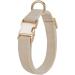 YUDOTE Ultra-Soft Natural Cotton Dog Collar for Small Dogs with Sensitive Skin - Cream White S (1 Pack) - Buy Online on GoSupps.com