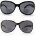Bifocal Reading Sunglasses for Women - Vintage Street Fashion with Metal Decoration, UV Protection, 2 Pairs Black&Tortoise - Buy Online on GoSupps.com