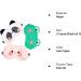 3-Piece Cute Animal Design Sleeping Mask Set for Kids and Adults - Adjustable and Soft Eye Masks for Travel, Pajama Parties - Children's Sleep Mask - Buy Online on GoSupps.com