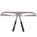 ANKROYU 4 Types Eyebrow Ruler Stainless Steel Eyebrow Measure Balance Extension Ruler Eyebrow Measurement Ruler Eyebrow Shape Stencil for All Face Shapes(B)