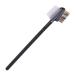 Lurrose 2 In 1 Eyelash Comb with Metal Comb Eyelash Bristle Brush Cosmetic Makeup Tool