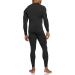 TSLA Men's Microfiber Soft Fleece Lined Thermal Underwear Set - Black X-Large - Buy Online on GoSupps.com