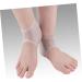 FRCOLOR 1 Pair Moisturizing Heel Sock Gelt Silicone Heal Dry Cracked Heels Silicone Heel Protector Heel Cups for Heel Pains Silicone Socks Men and Women Protective Agent White Breathable - Buy Online on GoSupps.com