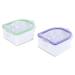 2pcs Nail Soaking Bowl Set - Professional Acrylic & Dip Powder Remover - Home Salon Spa Manicure Supplies - Buy Online on GoSupps.com