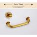 Grab Rail Bathroom Safety Handicap Grab Bar Solid Brass Bathroom Grab Bar Bathtub Support Rails Shower Golden Non-Slip Hand Rail - Buy Online on GoSupps.com