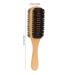 Premium Wooden Beard Brush & Face Hair Shaving Brush - Double-Sided with Wooden Handle | Ideal for Grooming Accessories - Buy Online on GoSupps.com