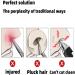 Manual Ear & Nose Hair Trimmer for Men & Women | Battery-Free Waterproof Portable Design | 12 Sharp Blades + Bonus Nail Clippers - Buy Online on GoSupps.com
