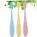 Minkissy 12-Part Tooth Cleaning Set - Portable Tongue & Toothbrushes for Kids & Infants in Earth Colors | Travel-Friendly Dental Tools - Buy Online on GoSupps.com
