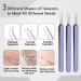 Xesscare 16 Pcs Pimple Popper & Blackhead Remover Tool Kit - Professional Acne Extraction Set with Metal Case - Purple - Buy Online on GoSupps.com