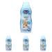 Chicco Sensitive Coeur de Talc Adoucissant Concentr Fra cheur intense et Douceur 0+ Mois - 750 ml (Lot de 4)