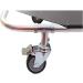 Portable 4 Wheels Stretcher with 2 Seat Belt Aluminum Alloy Flat Foldable Stretcher Suitable Load Bearing 350lb for Patient Transport Maximum 0106 - Buy Online on GoSupps.com