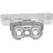 Qukaim Hair Clipper Accessories Electric Hair Clipper Replacement Motor Accessories for 8591 8148 Hair Clipper Silver - Buy Online on GoSupps.com