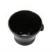 Black Plastic Shaving Bowl & Soap Dish - Men's Shaving Foam Cream Bowl for Effortless Grooming | International Shipping - Buy Online on GoSupps.com