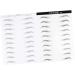 Ipetboom 4 Sheets Simulation Eyebrow Eyebrowsb Artificial Eyebrow Patch Eyebrow Stickers Hair Makeup Tools 6d - Buy Online on GoSupps.com