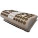 Dunlap Massage Cushion - Linen Cotton Acupressure Mat for Back Pain Relief | Healthcare Massage Pillow & Tool - Buy Online on GoSupps.com