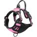 No Pull Dog Harness - Adjustable Breathable & Reflective Soft Padded Dog Dishes | Breast Dishes for Dogs (Pink Medium) - Buy Online on GoSupps.com