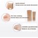 Silicone Gel Toe Tubes Sleeves (5 Pcs) - Cuttable, Elastic Fabric, Toe Sleeve Protectors for Pain Relief, Corns, Calluses, Blisters, Hammertoes - Men & Women (1 Diameter) - Buy Online on GoSupps.com