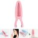 NOLITOY Nose Massager Y Shaped Nose Scraper Face Massaging Tool Skin Relaxing Massager Eyes Facial Gua Sha Massager Pink - Buy Online on GoSupps.com