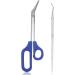 Long Handled Toenail Scissors Set with Ergonomic Design Comfort Handle for Easy Nail Trimming - Buy Online on GoSupps.com