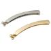 Satin Finish Metal Banana Ponytail Holder Clasp Hair Clips Jaw Clips Hairdressing Salon Hairpins for Hair Styling Hairdresser