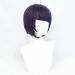 Lwiuentx MHA Cosplay Jirou Kyouka Short Black Purple Wig | Free Wig Cap Included | International Shipping - Buy Online on GoSupps.com