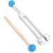 136.1 Hz Low-Frequency Aluminum Alloy C Tuning Fork with Hammer | Ideal for Body & Mind Cleansing - International Shipping - Buy Online on GoSupps.com