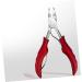 HAPINARY Nail Trimmer 1pc Nail Clippers Nail Salon Nail Art Tool Skin Pliers Needle Nose Pliers Nail Care Kit Pedicure Tools Toe Clippers for Seniors Stainless Steel Red Nail File Manicure - Buy Online on GoSupps.com
