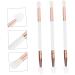 Balacoo 15 pcs Double Accessories Makeup Eyeshadow Brush Handheld Shaped Convenient Cosmetics Tools - Buy Online on GoSupps.com
