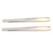 2 Pack Eyebrow Tweezers - Professional Stainless Steel Hair Removal Tools for Perfect Brows | International Shipping - Buy Online on GoSupps.com
