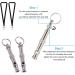 Buy Gheart Ultrasonic Dog Whistle - Adjustable Frequency Training Tool | Professional Silent Dog Whistle with Lanyard - 2 Pack for Effective Dog Training - Buy Online on GoSupps.com