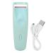 Heated Eyelash Curler Electric Eyelash Curler Usb C Rechargeable Long-lasting Heated Lash Curler for Natural Lashes Handheld Eyelash Heated Curler (Cyan)
