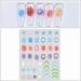 Supplies Manicure Decor Line Designs Self-adhesive Nail Art Decorations Nail Jewelry Accessories Nail Art Sticker Solid Color Nail Sticker(6) Style 06 - Buy Online on GoSupps.com