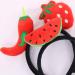 Tandou Beautiful Watermelon Pompom Hairband for Girls & Babies - Stylish & Comfortable Hair Accessory - Buy Online on GoSupps.com