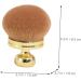VINTORKY Fluffy and Soft Makeup Brush Travel Powder Brush Makeup Powder Brush Travel Makeup Brush Setting Powder Brush for Loose Powder Brush for Powder Foundation Blush Brush Makeup Tools 8.50X7.00X7.00CM Golden - Buy Online on GoSupps.com