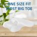 Hoogoo Bunion Toe Corrector Pads 8Pcs - Toe Separator and Spreader for Overlapping Toes - Gel Bunion Cushions for Women and Men - Buy Online on GoSupps.com