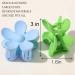 8PCS Large Flower Hair Claw Clips for Women Girls - Non Slip Strong Hold - Matte Finish - Ideal for Thick & Thin Hair - 8 Colors Multicolor Green Pink Ros - Buy Online on GoSupps.com
