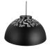 Angoily 1pc Unique Iron Ceiling Room Craft Retro Vintage Lamp Style Creative Light Pendant Indoor Black 35x20cm