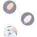 LALAFINA Makeup Eyeshadow 30 pcs Eyeshadow Disposable Dual Sides Sponge Eye shadow Makeup Brush for Travel Double Ended Makeup Brush - Buy Online on GoSupps.com