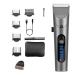 Pro Hair Clipper Hair Clipper with LED Screen Washable Rechargeable Professional Electric Trimmer Barber for Men Ceramics Cutter Head(Hair Clipper and Cut)