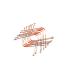 Tongue Scraper for Adults Set of 12 Premium Copper Tongue Scraper Metal Tongue Cleaner for Bad Breath Easy to Use Tongue Scraper Tongue Scraper for Oral Care & Hygiene