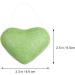 Heart-Shaped Facial Sponges Set of 3 | Random Colors | Practical Face Cleaning Tools for All Skin Types - Buy Online on GoSupps.com