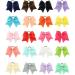CLSSLVVBN Large Hair Band Bow Knot Elastic Ornaments Adjustable Decorative Snag Free Ponytail Holder Bobbles Scrunchies Girls Light Blue - Buy Online on GoSupps.com