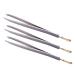 Minkissy 3st eyebrows clip made of stainless steel hair brows twice your tweezers of hair tweezers tweezers for eyebrow hair eyebrows tweezers forehead clips hairpin hair needle stainless steel cosmetics