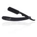 KT Straight Edge Razor | Professional Stainless Steel Straight Blade Shaver for Men - Black - Buy Online on GoSupps.com