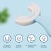 Kidszz Kids U-Shaped Silicone Toothbrush for Toddlers | Soft Food-Grade Brush | 360 Oral Cleaning | Ages 2-6 | 3-Pack - Buy Online on GoSupps.com