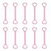 Tvnakdfq Pink 8-Figure Tensioner Open Back Training Tool for Shoulder and Back Slimming Yoga Fitness Tension Belt