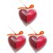 Sponge Cushion Puffs Makeup Sponge Blender Foundation Beauty Tool 3 Boxes Makeup Sponge Blender Heart Shaped Beauty Foundation Blending Sponge Powder Puffs for Liquid Cream Powder Random Color