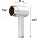 Esquirla Travel Hair Dryer Powerful Bladeless Hairdryer Hairdryer Hair Care Dryer Lightweight Ionic Blow Dryer Power for Hotel Salon white - Buy Online on GoSupps.com
