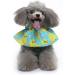Ornaous Cute Rubber Duck Dog Raincoat with Hood | Reflective Waterproof Pet Jacket for Small to Large Dogs | M Size 10.6 Neck Girth 17.3 Chest Girth - Blue - Buy Online on GoSupps.com